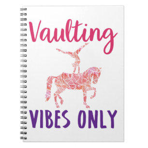 Caderno Espiral Acrobática de ginástica equestre equestre