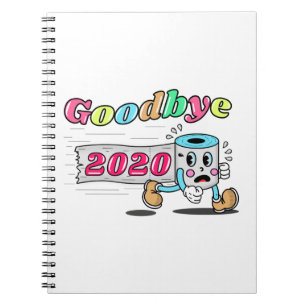 Caderno Espiral Adeus 2020 - Finalmente acabou