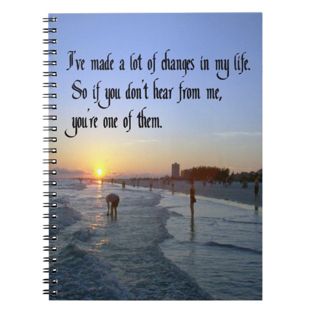 Caderno Espiral Adeus adeus (Frente)