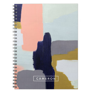 Caderno Espiral Adicionar Seu Nome Idioma