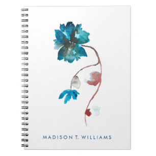 Caderno Espiral Adicionar Seu Nome Natures Greenery V