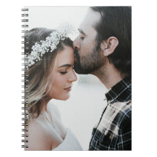 Caderno Espiral Adicionar Sua Própria Foto Personalizada De Dois L