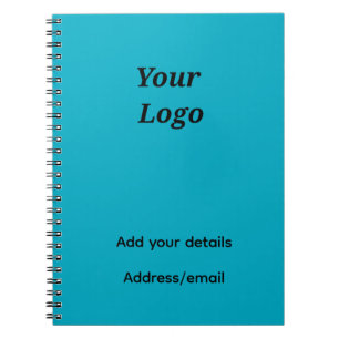 Caderno Espiral Adicione o texto do seu logotipo Pic notebook 