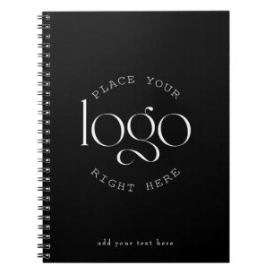 Caderno Espiral Adicione seu logotipo de empresa personalizado pre