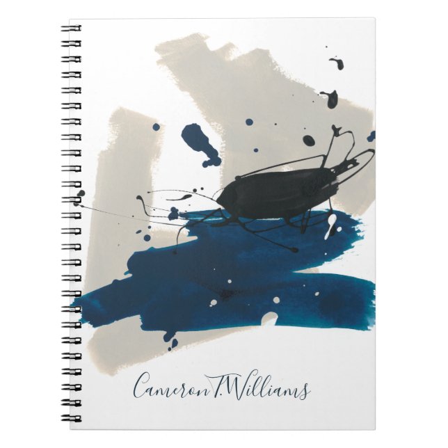 Caderno Espiral Adicione seu nome | Kanji (Frente)