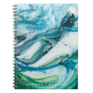 Caderno Espiral Adicione seu nome   Varrimento em Tidal II