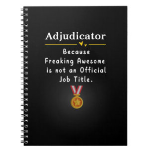 Caderno Espiral Adjudicador