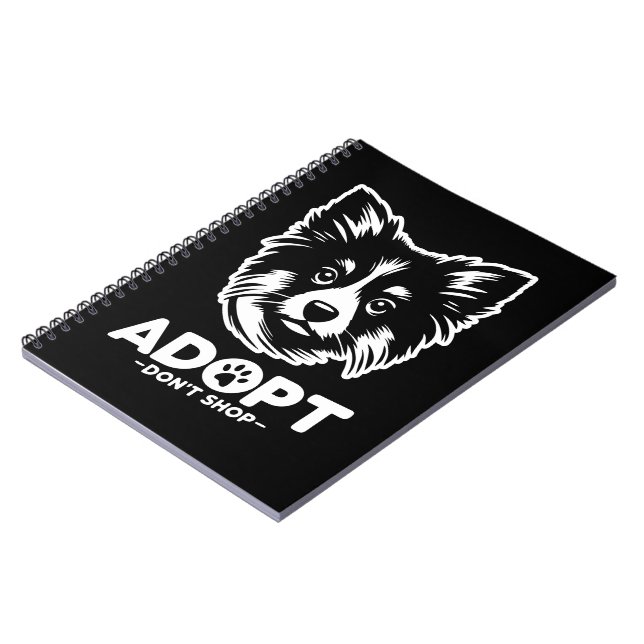Caderno Espiral Adopt don't shop 3 (Left Side)