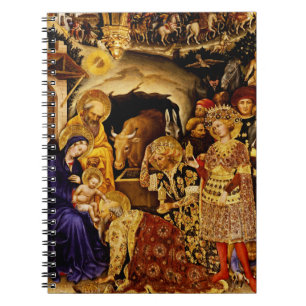 Caderno Espiral Adoração dos Magos por Gentile da Fabriano