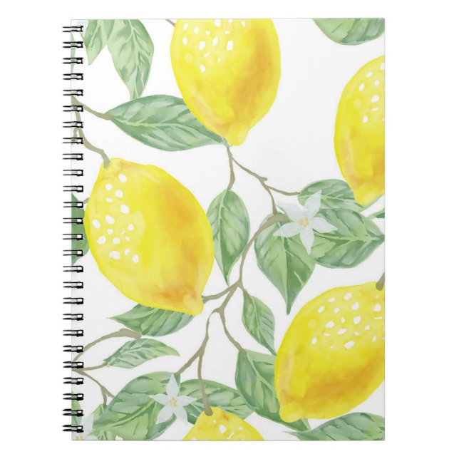 Caderno Espiral Adoráveis Lemons (Frente)