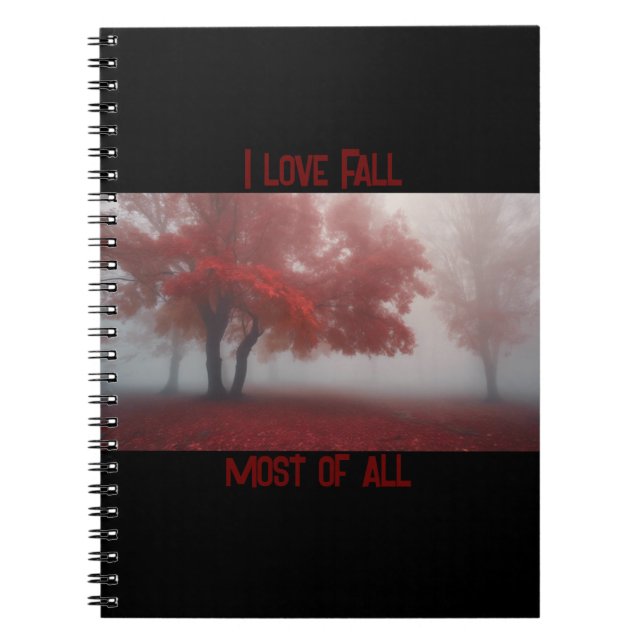 Caderno Espiral Adoro Cair Mais (Frente)