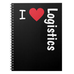 Caderno Espiral Adoro o Logistics Manager Cite o Engraçado do Offi