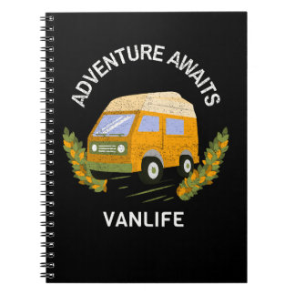 Caderno Espiral Adventure Aguarda VanLife