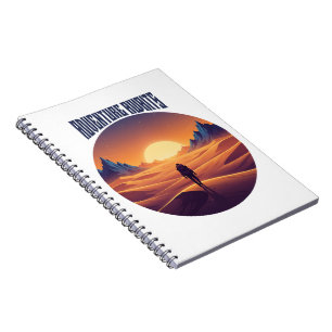 Caderno Espiral Adventure Desert Tee — Perseguindo Dunes & Desert