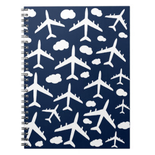 Caderno Espiral Aeronaves de aviação de voo de curta duração