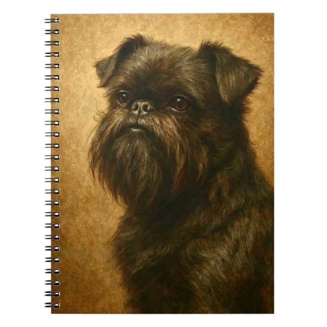 Caderno Espiral Affenpinscher (Frente)