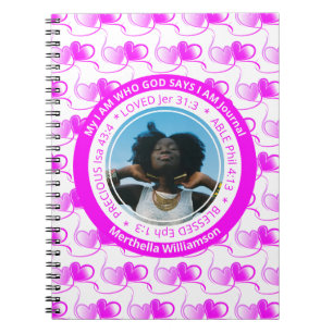 Caderno Espiral Afirmação Positiva Sou Diário Cristão