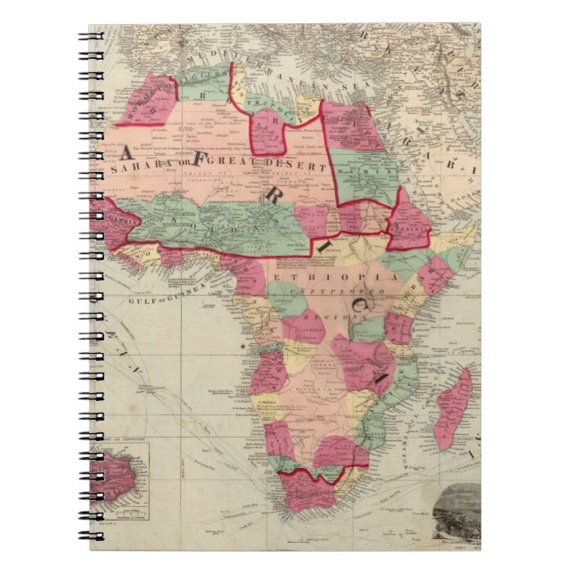 Caderno Espiral África 30 (Frente)