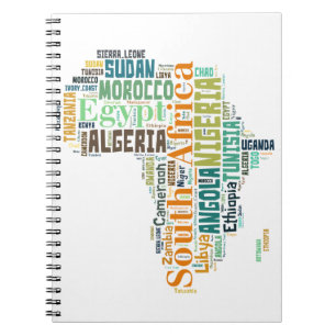 Caderno Espiral África - Arte Word