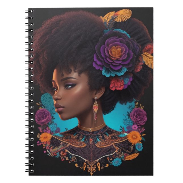 Caderno Espiral Afro Chic Classics (Frente)
