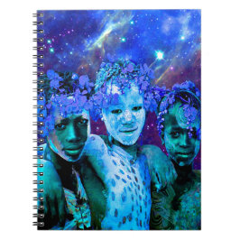 Caderno Espiral Afro Star Brothers