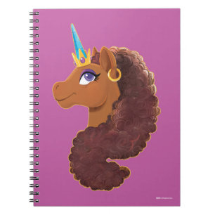 Caderno Espiral Afro Unicorn   Único