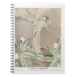 Caderno Espiral Afrodite-Nos jardins da moda Deusa