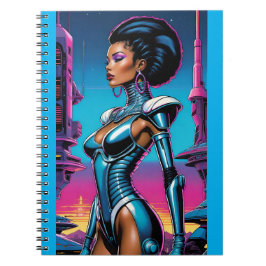 Caderno Espiral Afrofuturismo Quatro Ken Gage Sci-Fi