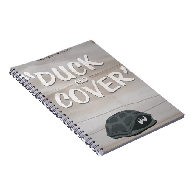 Caderno Espiral Agachar & Cobrir (Lado Direito)