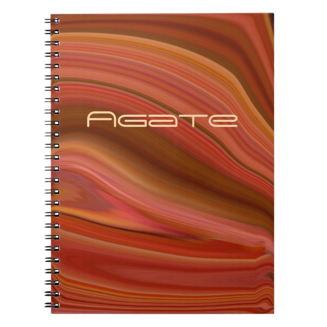 Caderno Espiral agate (Frente)