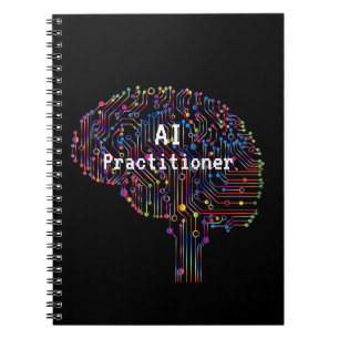 Caderno Espiral Agente de Inteligência Artificial Tech