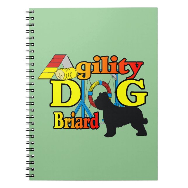 Caderno Espiral Agilidade Briard (Frente)