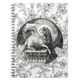 Caderno Espiral Agnus Dei Lamb Of God Spiral Notebook 