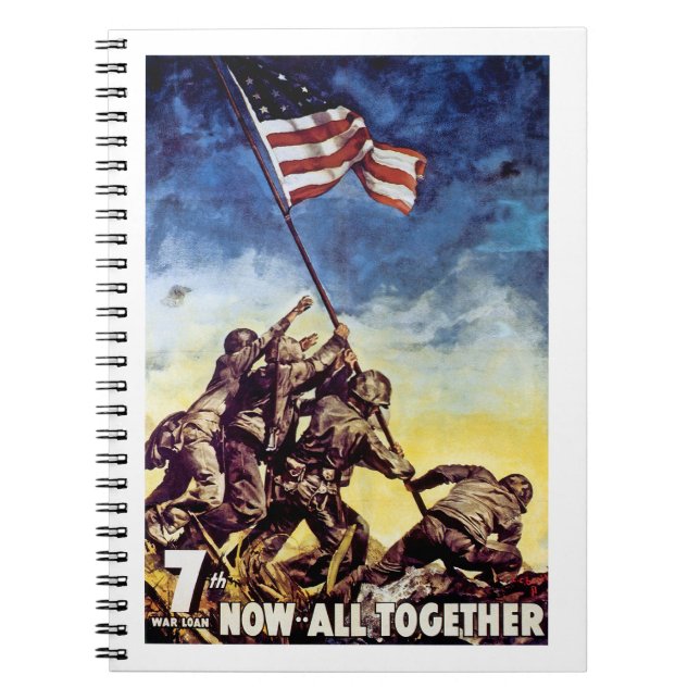Caderno Espiral Agora todos juntos - Iwo Jima (Frente)