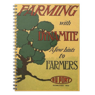 Caderno Espiral Agricultura com Dinamite
