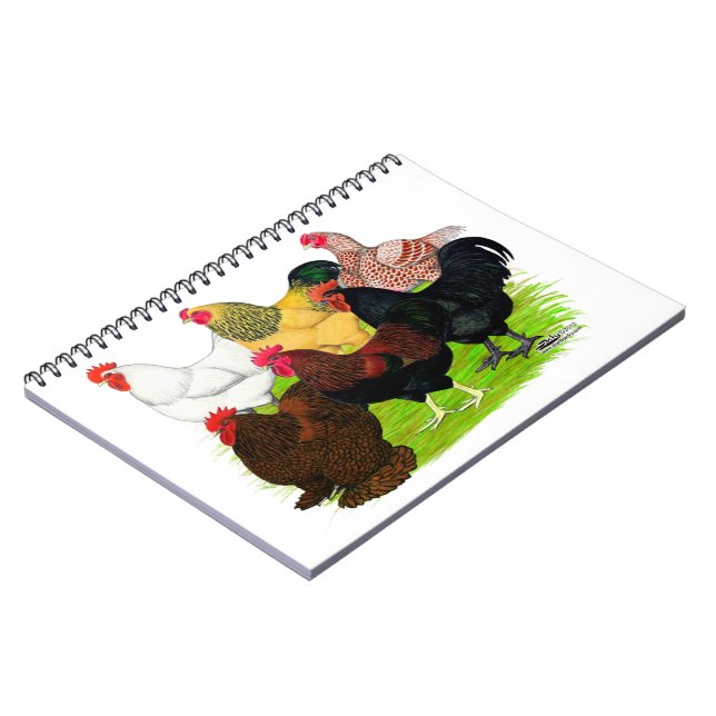Caderno Espiral Agrupamento de Enormes Portes (Left Side)
