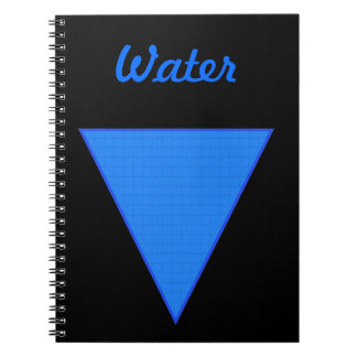 Caderno Espiral Água