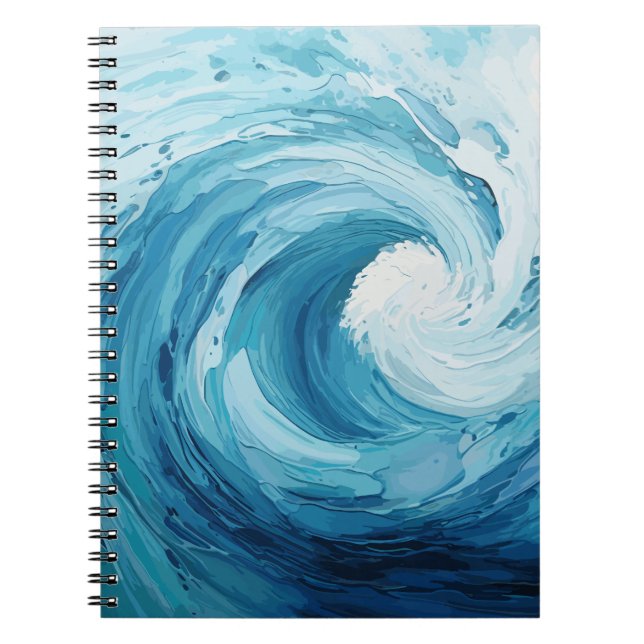 Caderno Espiral Água corrente (Frente)