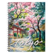 Água-forte de Flor de Cerejeira de Tóquio Japão Tr