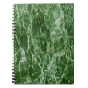Caderno Espiral Água verde