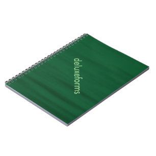 Caderno Espiral Água Verde