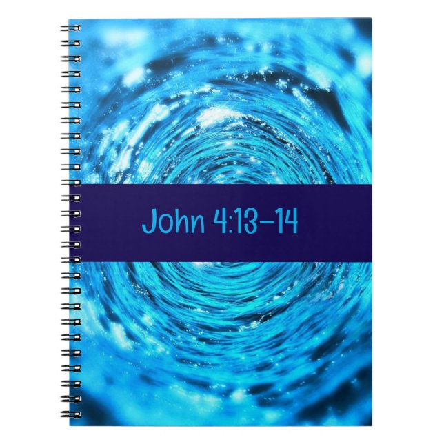 Caderno Espiral Água viva (Frente)