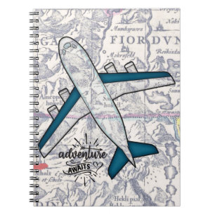 Caderno Espiral Aguardam Aventura