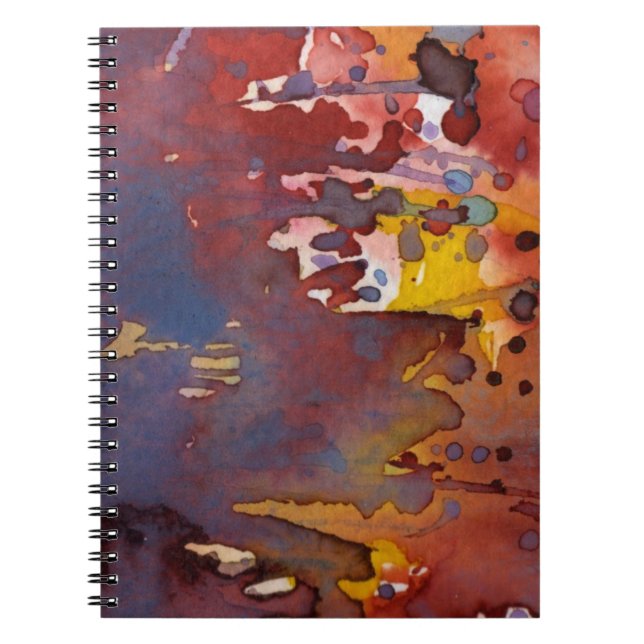 Caderno Espiral aguarela 8 do fundo (Frente)