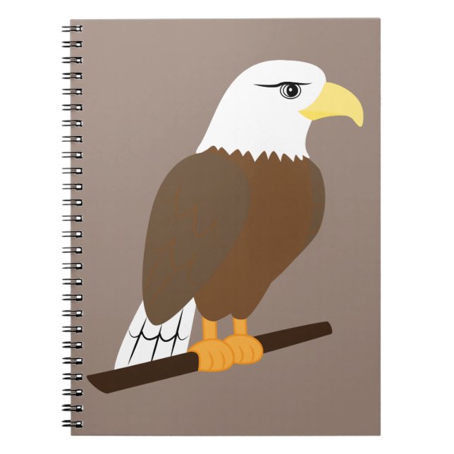 Caderno Espiral Águia (Frente)