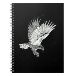 Caderno Espiral Águia Noturna
