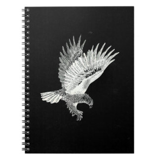 Caderno Espiral Águia Noturna