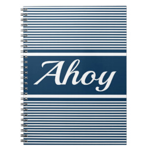 Caderno Espiral Ahoy