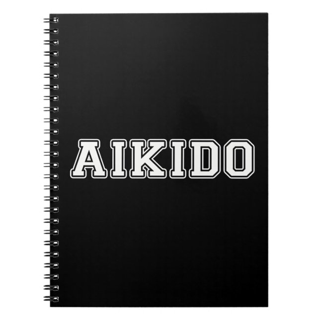 Caderno Espiral Aikido (Frente)