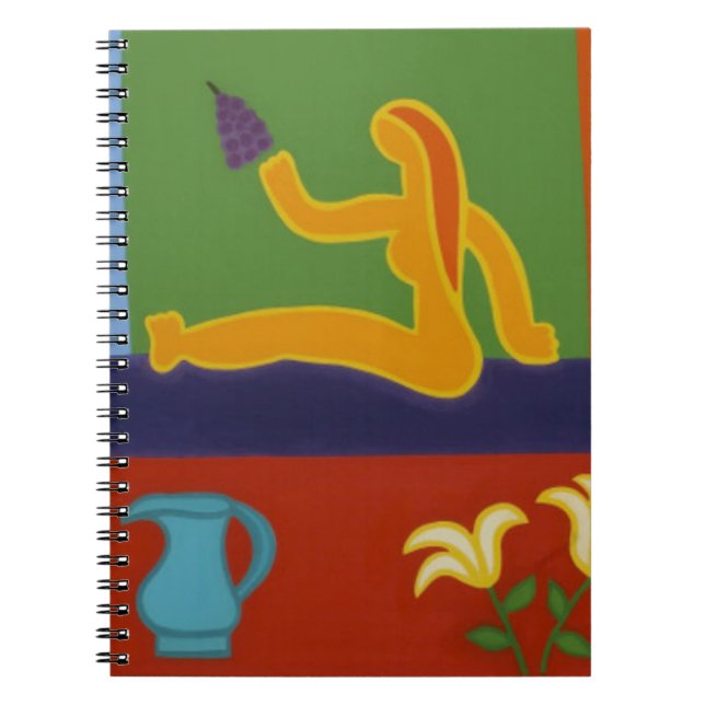 Caderno Espiral Ainda vida 2008 (Frente)